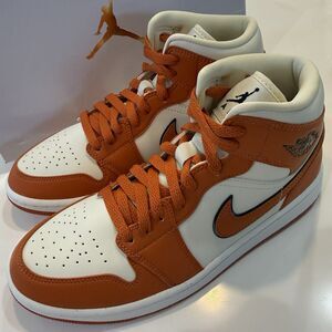 Air Jordan 1 Mid SE “Sport Spice” Basketball Shoe DV1302-100 US Women Size 9.5